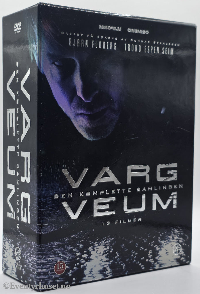 Varg Veum – Den komplette samlingen.. DVD samleboks.
