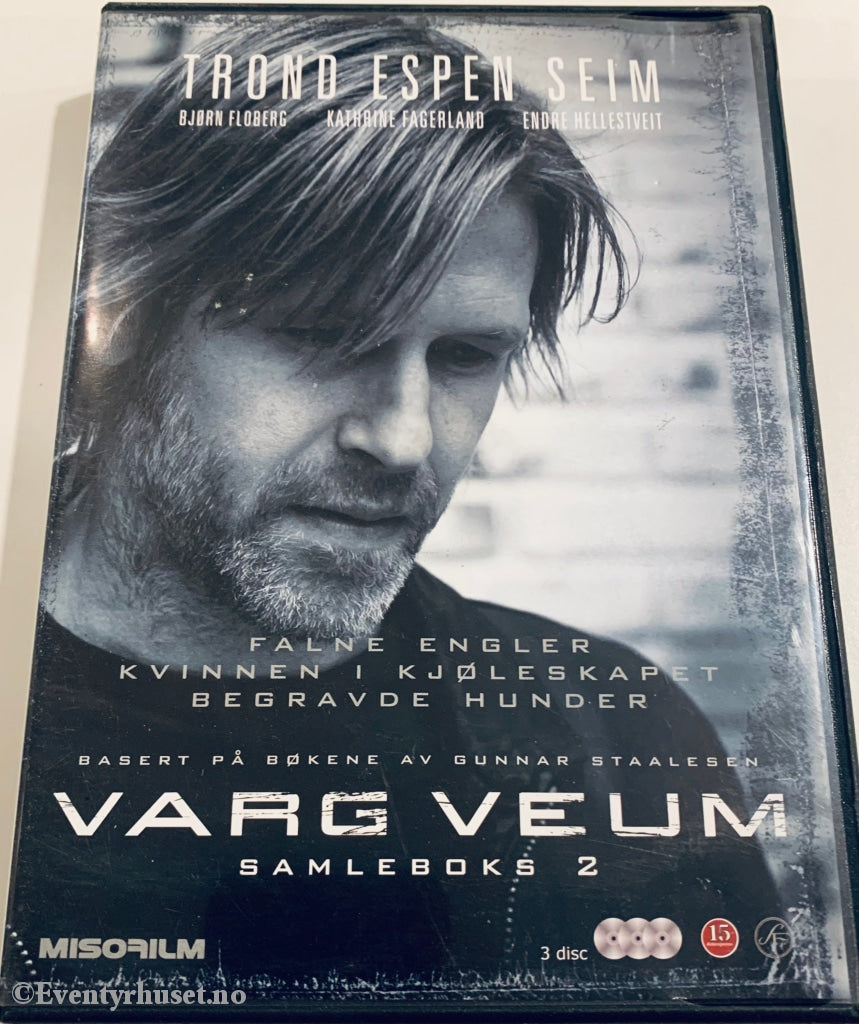 Varg Veum. Dvd Samleboks 2. 2007.