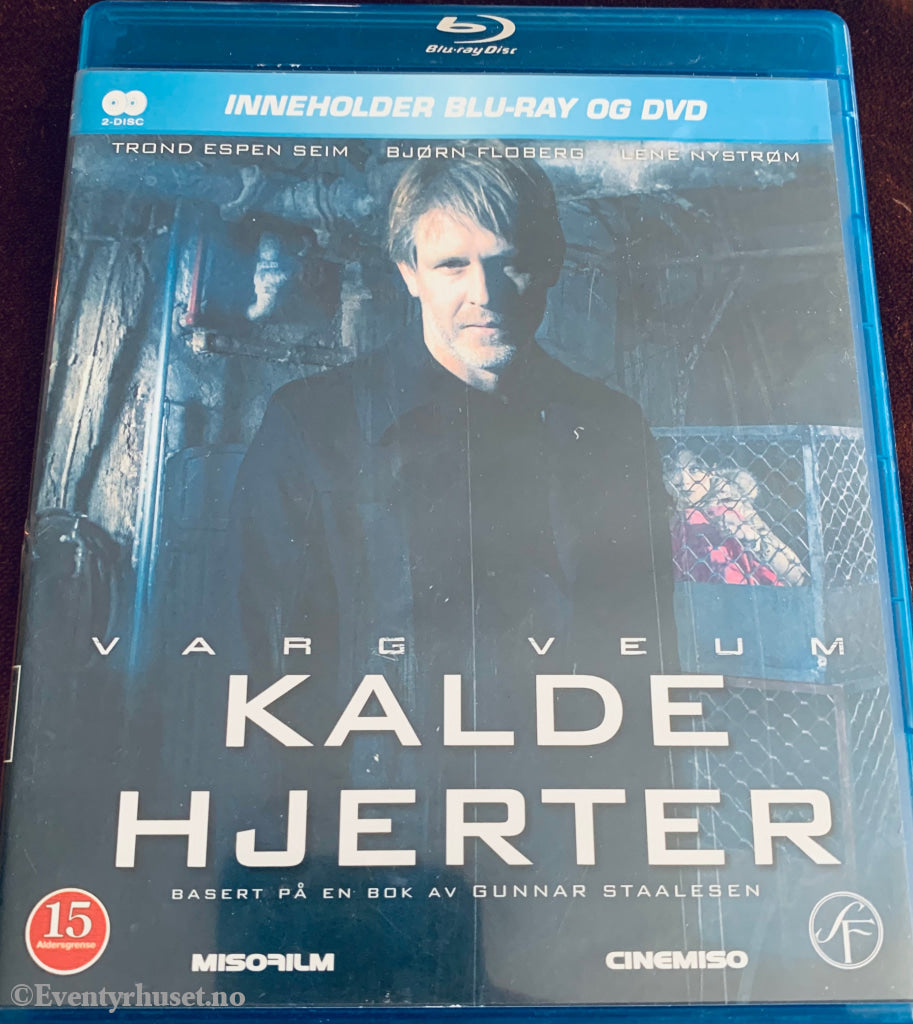 Varg Veum - Kalde Hjerter. 2012. Blu-Ray. Blu-Ray Disc