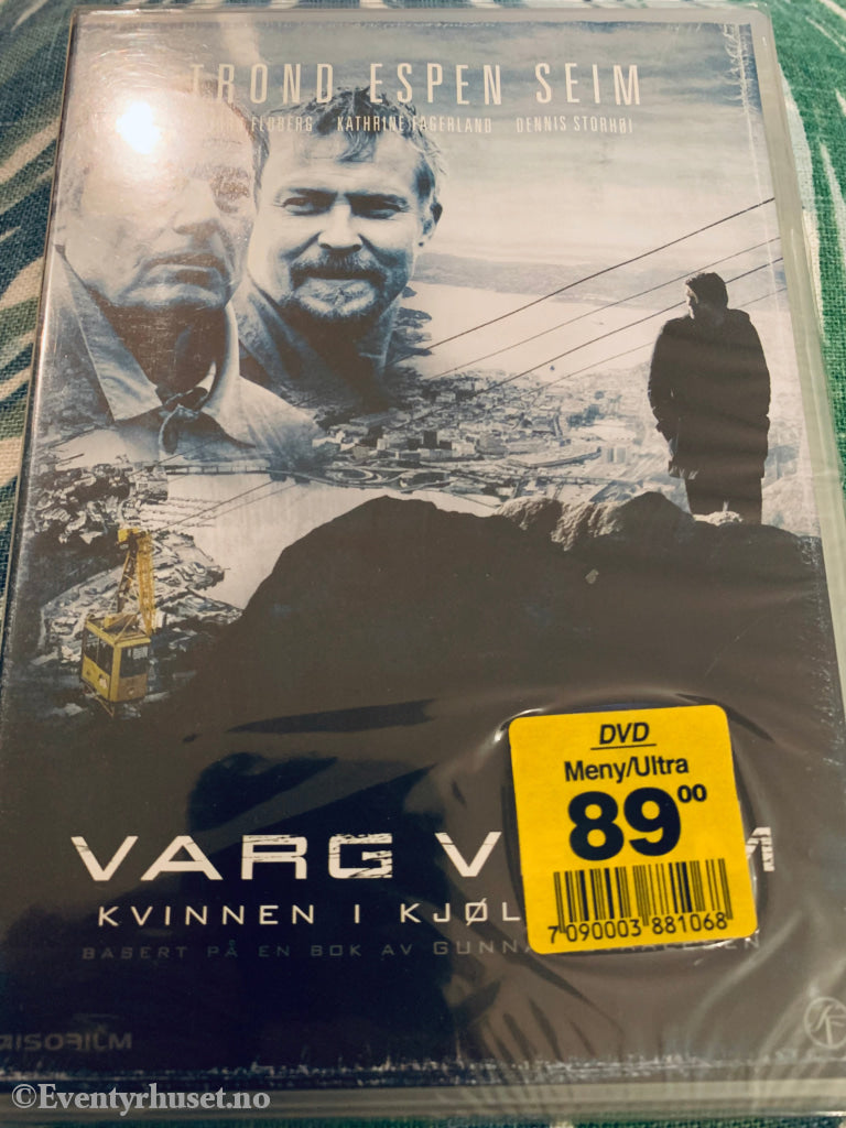 Varg Veum - Kvinnen I Kjøleskapet. 2007. Dvd. Ny Plast! Dvd