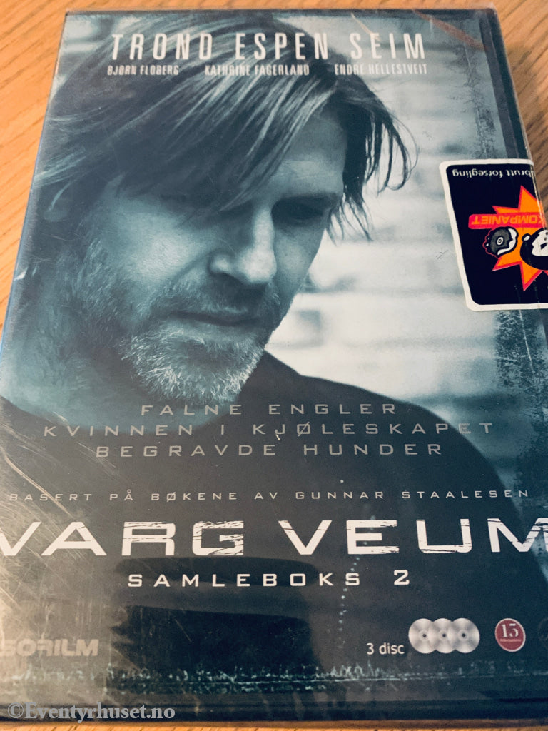 Varg Veum Samleboks 2. 2008. DVD samleboks. Ny i plast!