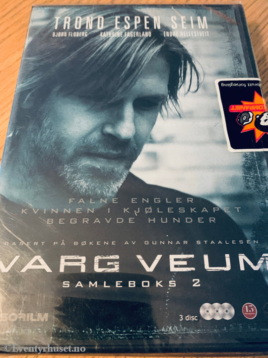 Varg Veum Samleboks 2. 2008. DVD samleboks. Ny i plast!
