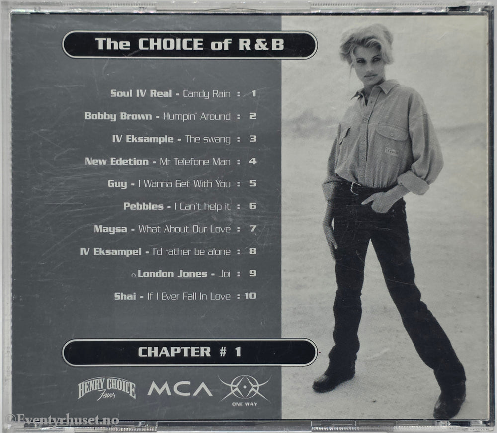 Various. 2001. The Choice of R&B Chapter #1. CD.