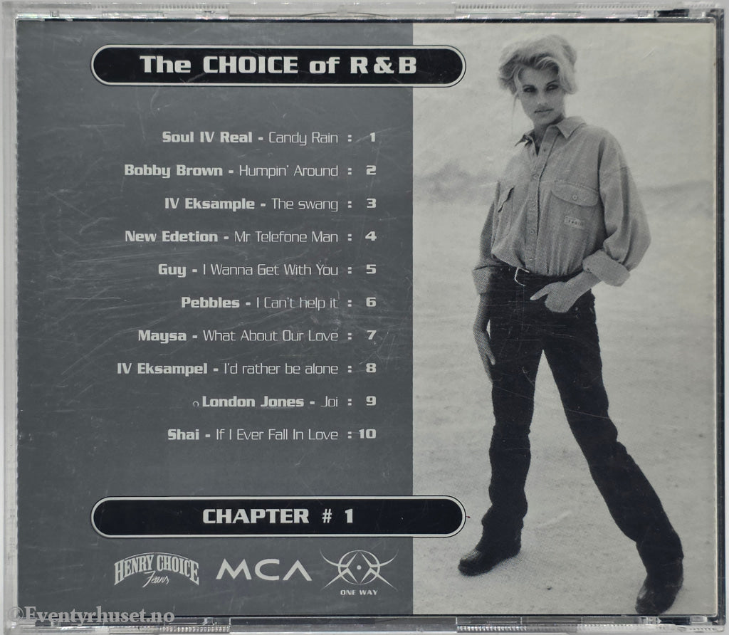 Various. 2001. The Choice of R&B Chapter #1. CD.