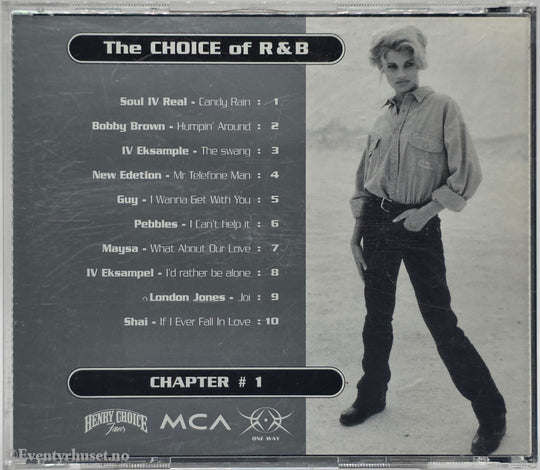 Various. 2001. The Choice of R&B Chapter #1. CD.