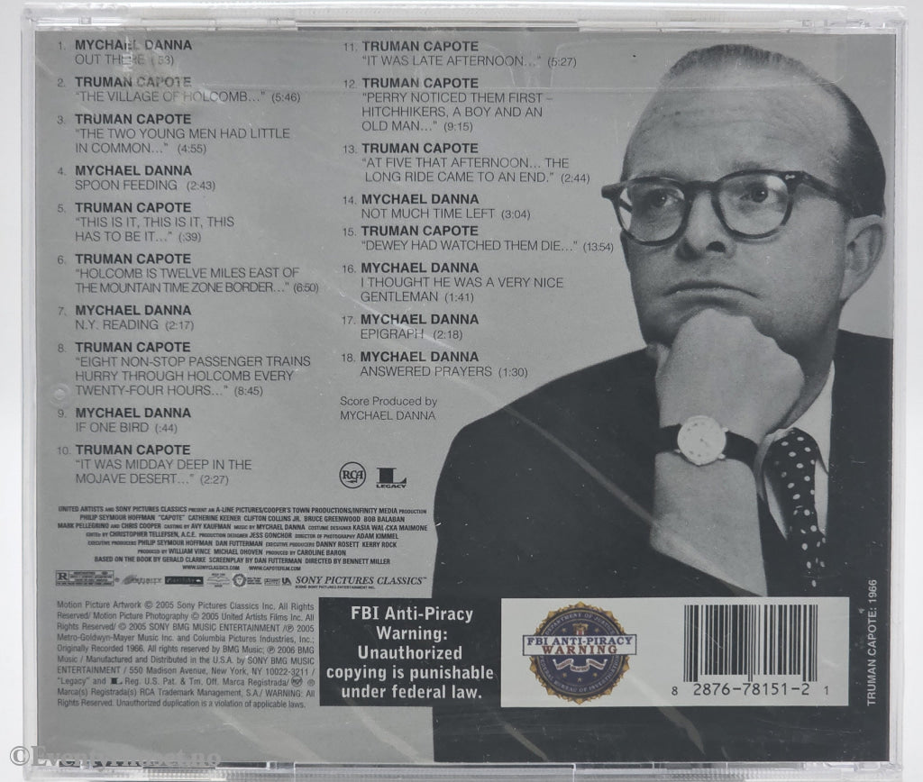 Various. 2005. Capote The Album. CD.