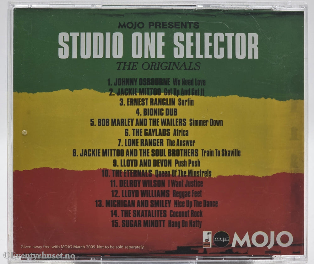 Various. 2005. Studio One Selector: The Originals. CD.