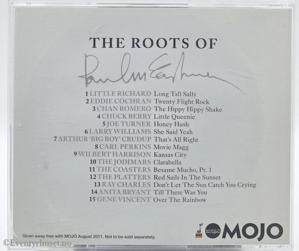 Various. 2011. The Roots of Paul McCartney (MOJO Presents). CD.