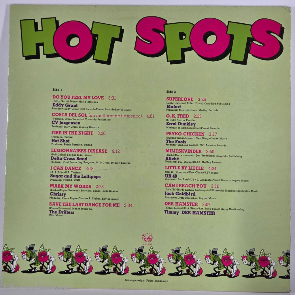 Various Artists. 1981. Hot Spots . LP.