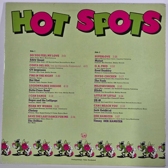 Various Artists. 1981. Hot Spots . LP.