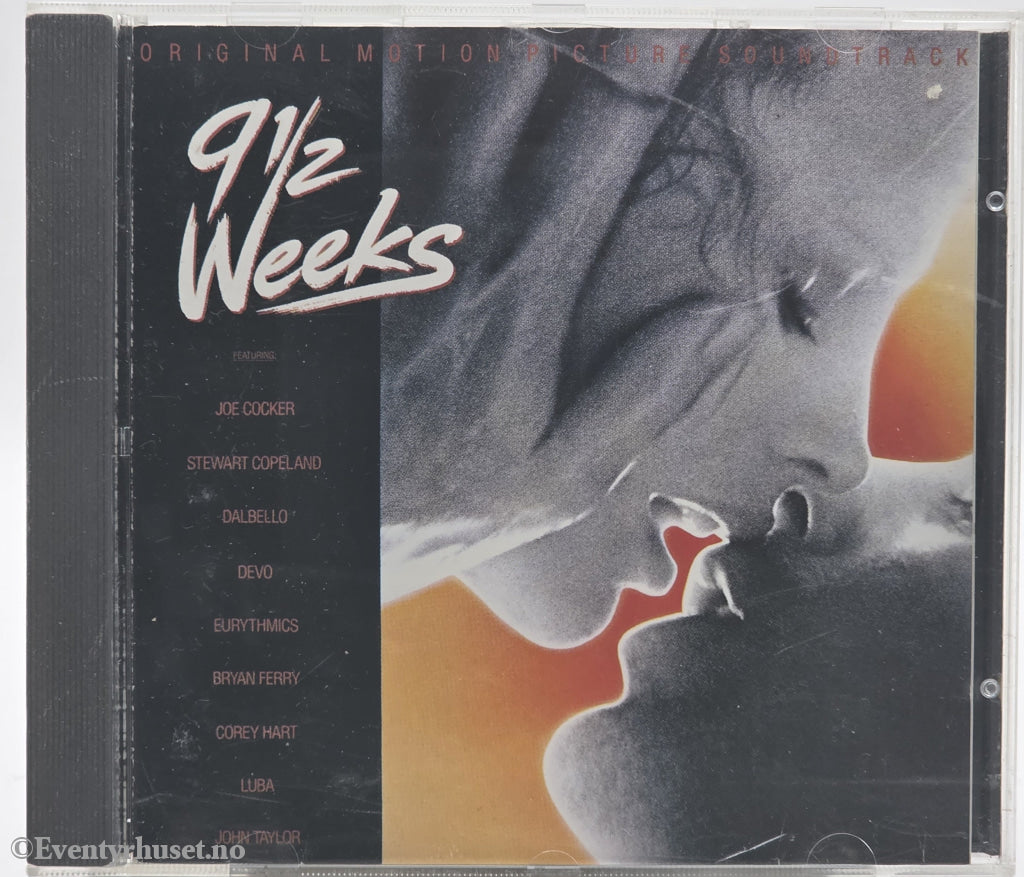 Various Artists, 1986, 9 1/2 Weeks (Original Motion Picture Soundtrack). CD.