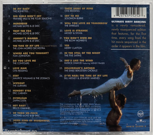 Various Artists. 1987. Dirty Dancing – Original Soundtrack. Musikk-CD.