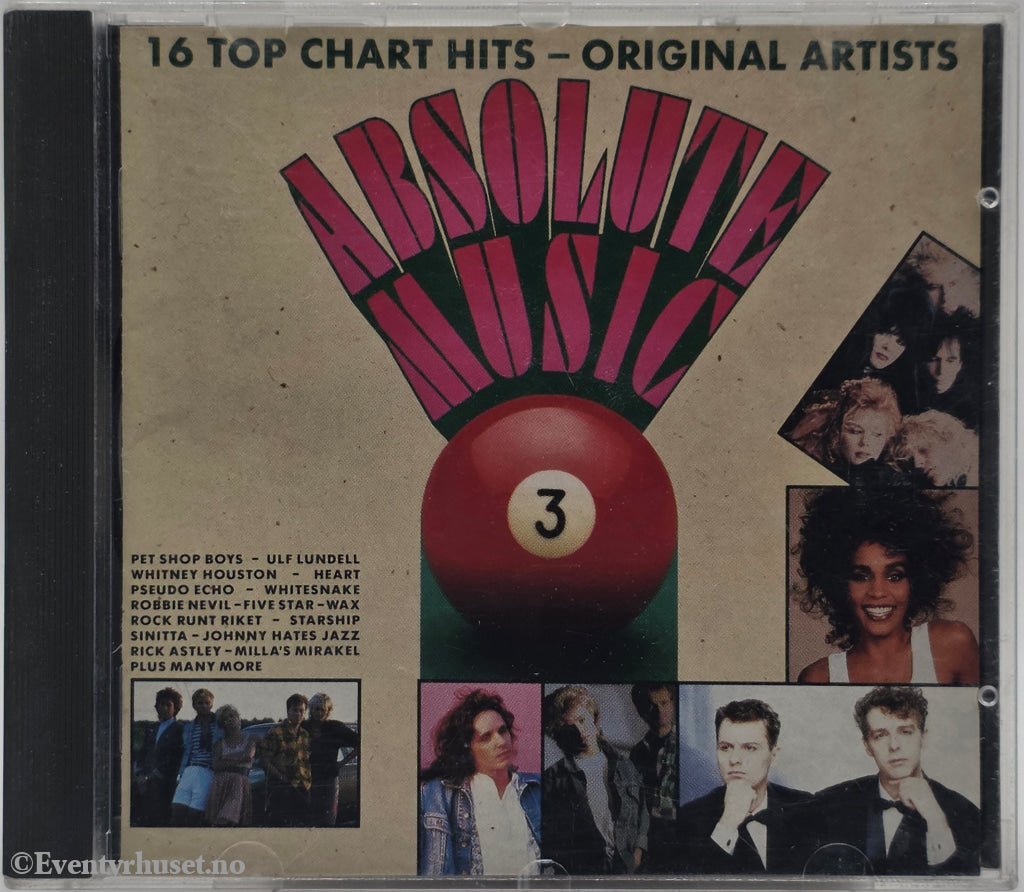 Various Artists. 1988. Absolute Music 3. . CD.