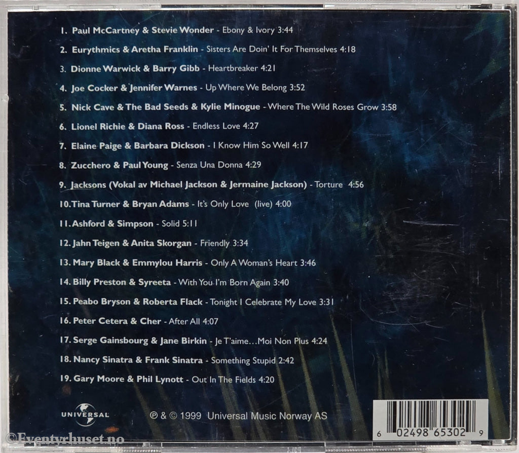 Various Artists. 1990. Duetter . CD.