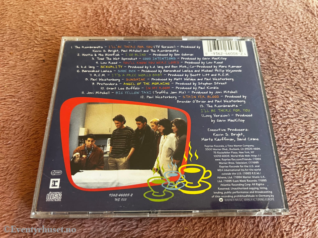 Various Artists. 1995. Friends: The Original TV Soundtrack. Musikk på CD.