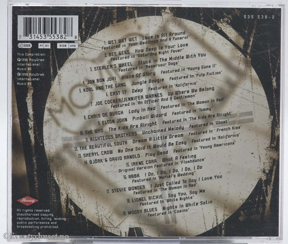 Various Artists. 1997. One & Only Movie Hits Vol. 3. CD.