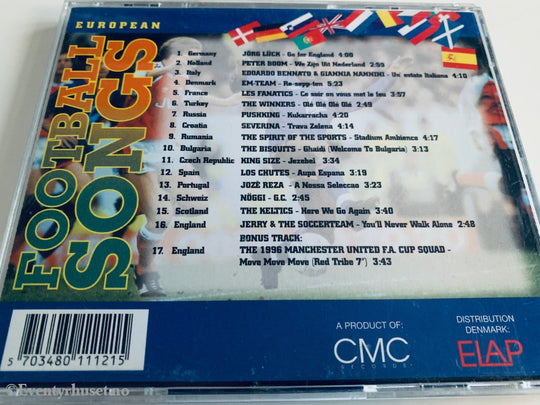 Various Artists 1998. Football Songs. CD singel