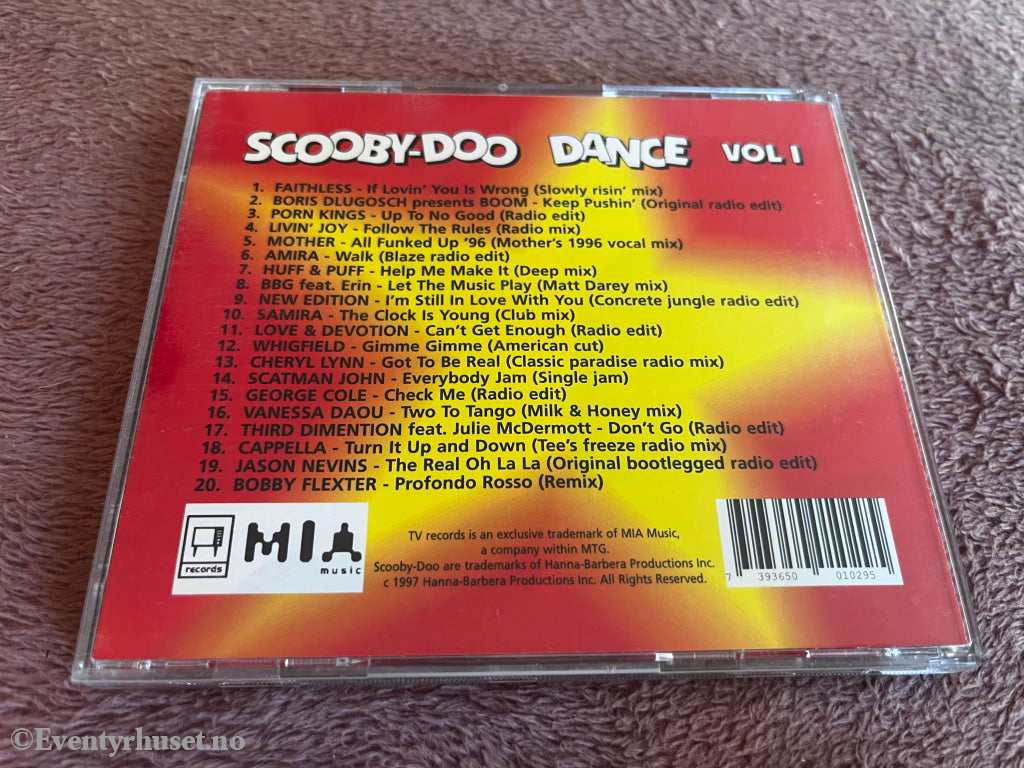 Various Artists. 1999. Scooby-Doo Dance Vol. 1. Musikk på CD.