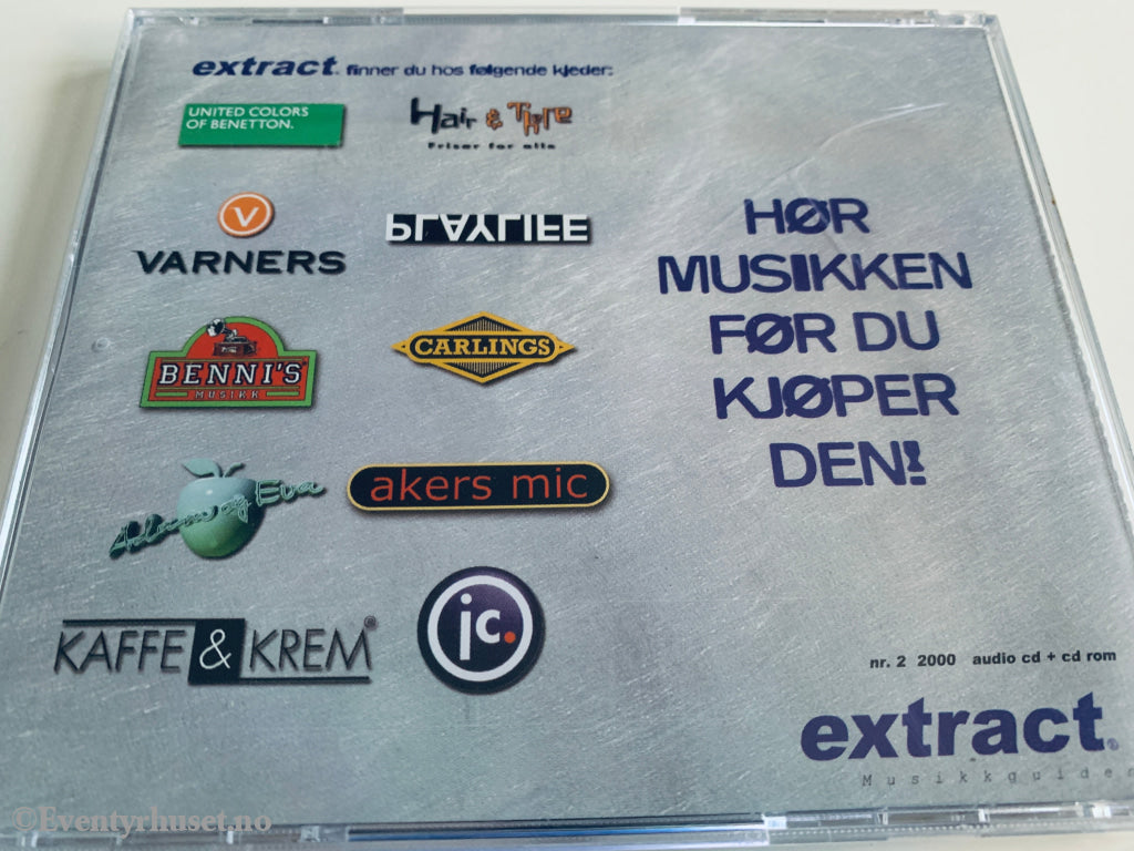 Various Artists 2000. Extract Musikkguiden nr. 2. CD singel