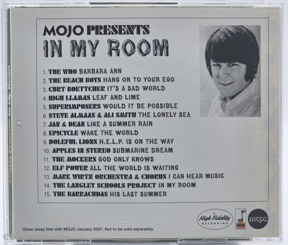Various Artists. 2002. Mojo Presents In My Room – A Tribute to the Genius of Brian Wilson. CD.