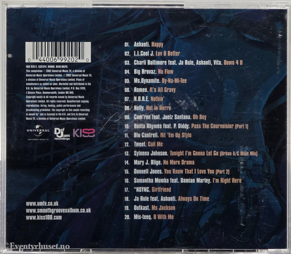 Various Artists. 2004. Kiss – Best of Smooth Grooves. CD