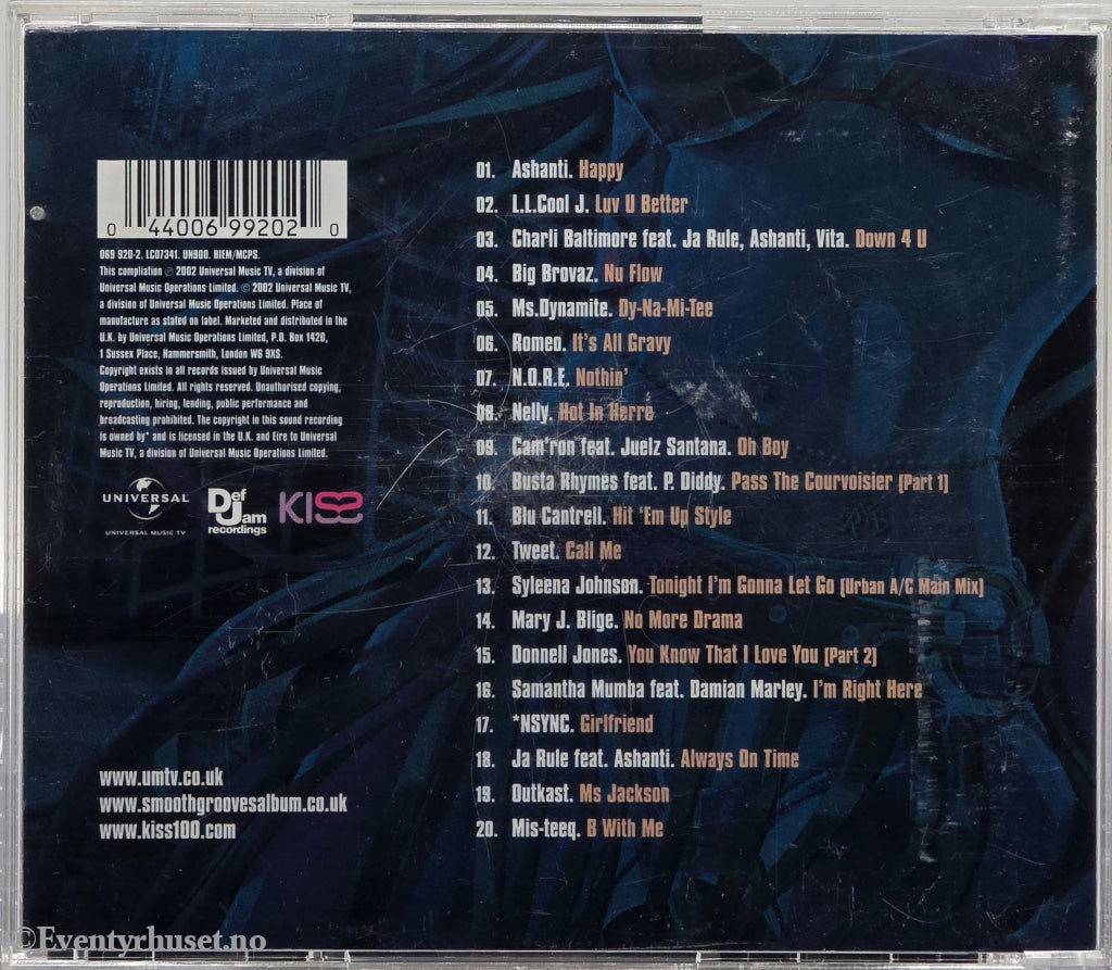 Various Artists. 2004. Kiss – Best of Smooth Grooves. CD