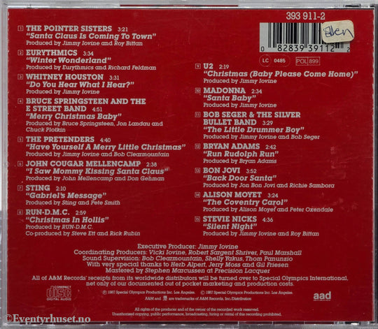 Various Artists. A Very Special Christmas. 1987. Musikk-CD.