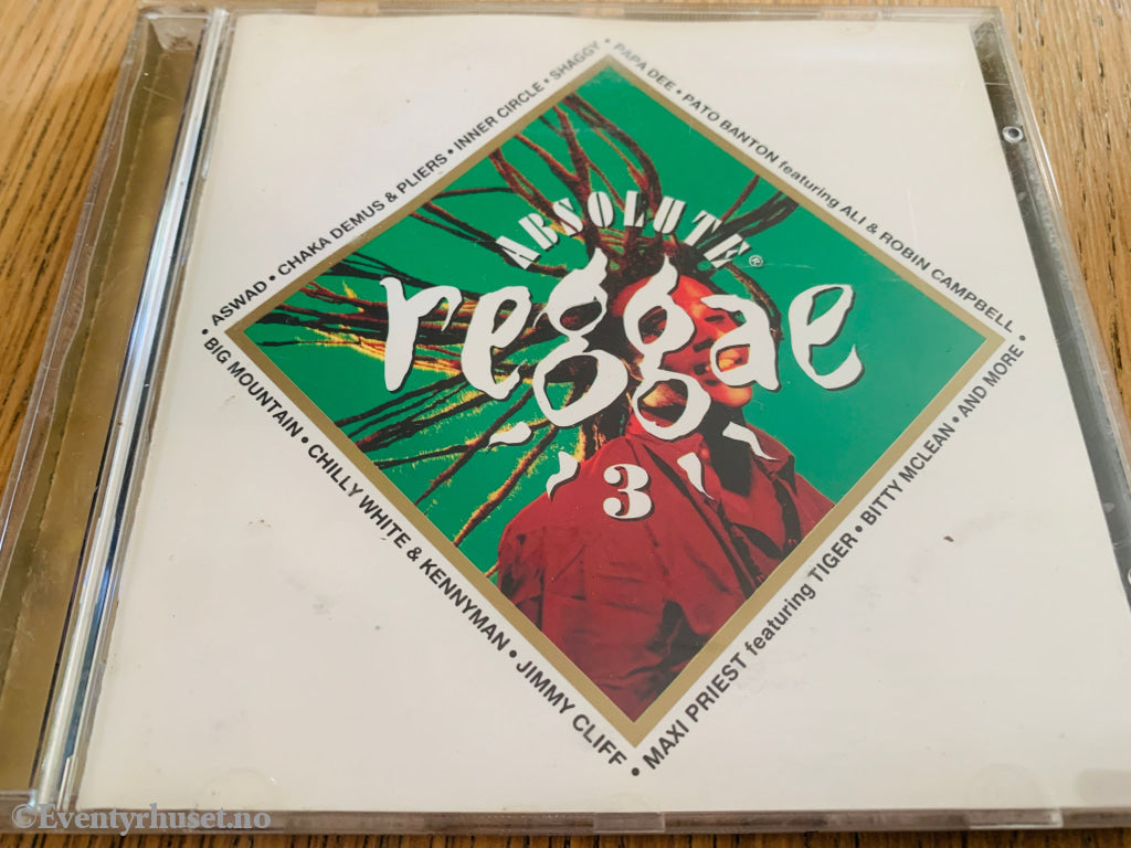 Various Artists – Absolute Reggae 3. 1994. CD.