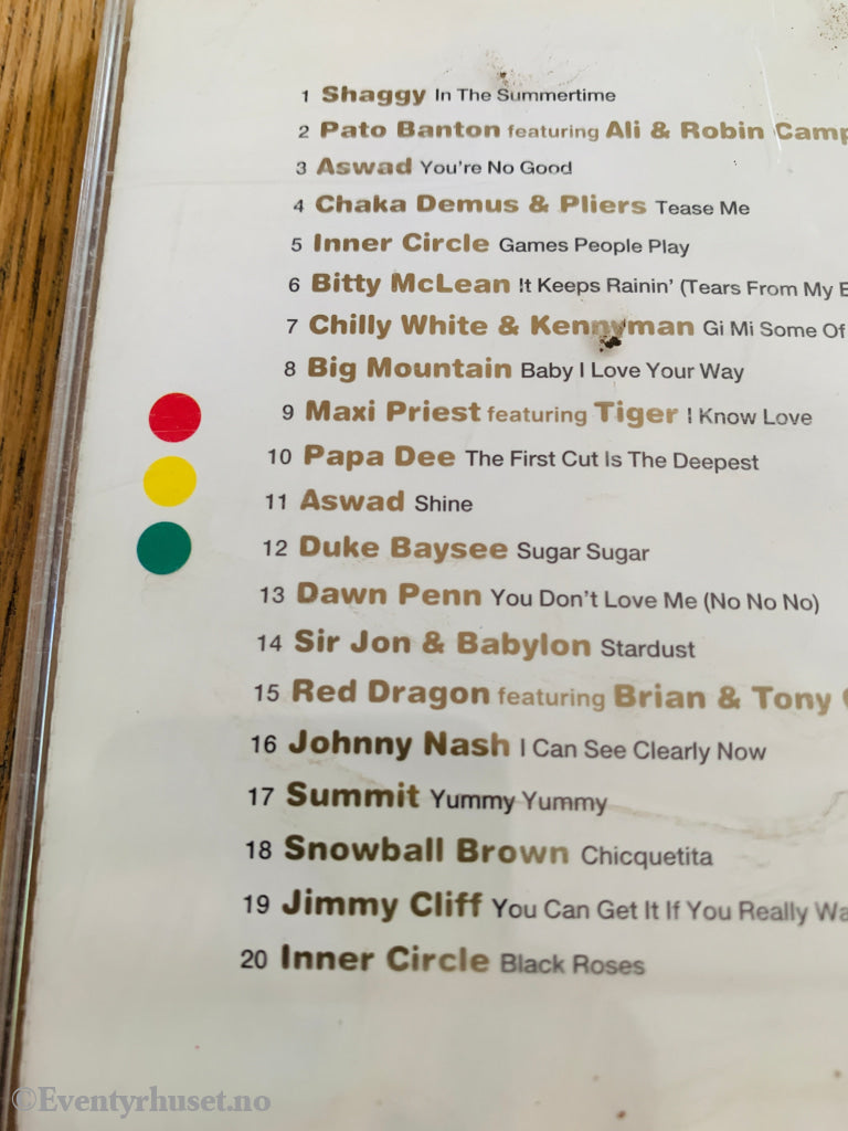 Various Artists – Absolute Reggae 3. 1994. CD.