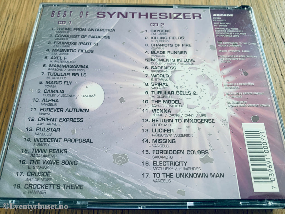 Various Artists – Best of Synthesizer. 1993. CD.