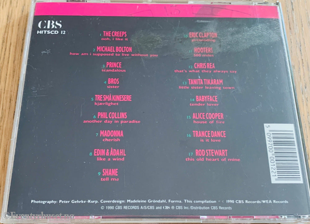 Various Artists – Hit 12. 1988. CD.