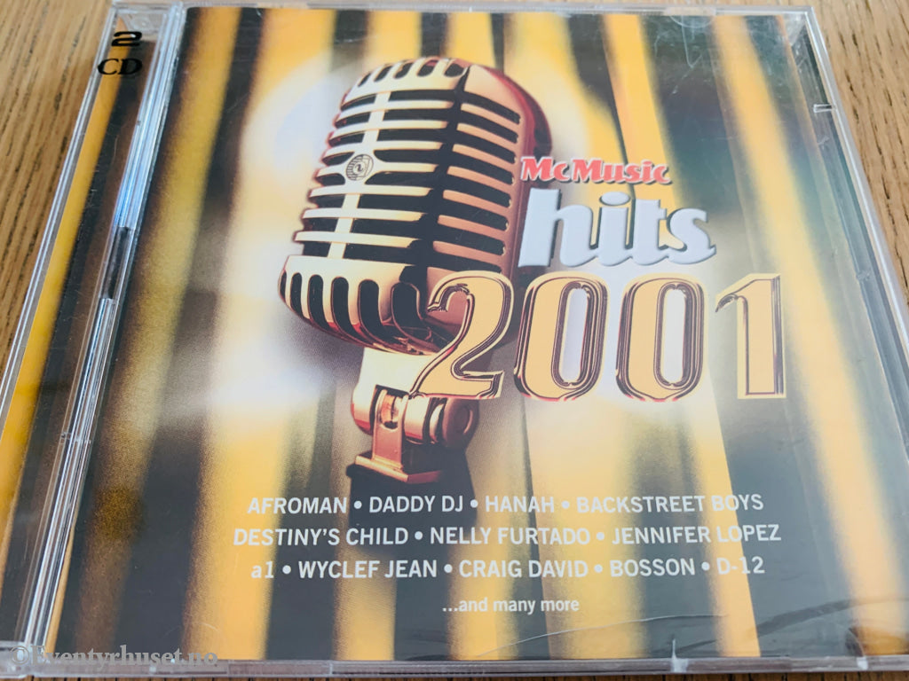 Various Artists – McMusic Hits 2001. 2001. CD.