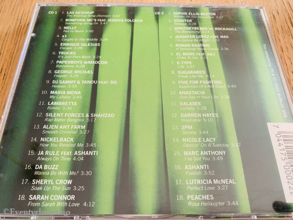 Various Artists – McMusic Hits 2002. 2002. CD.