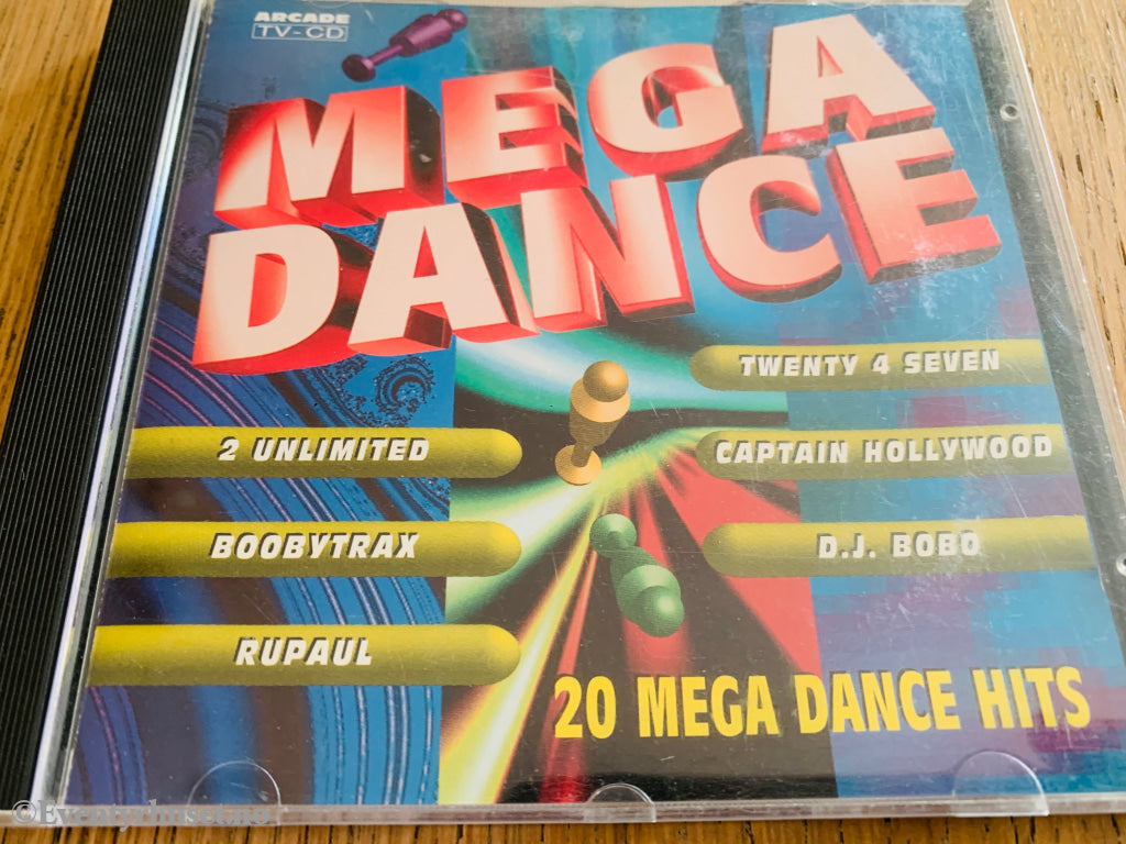 Various Artists – Mega Dance. 1993. CD.