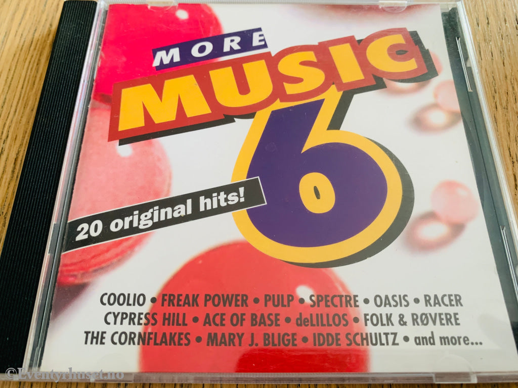 Various Artists – More Music 6. 1996. CD.