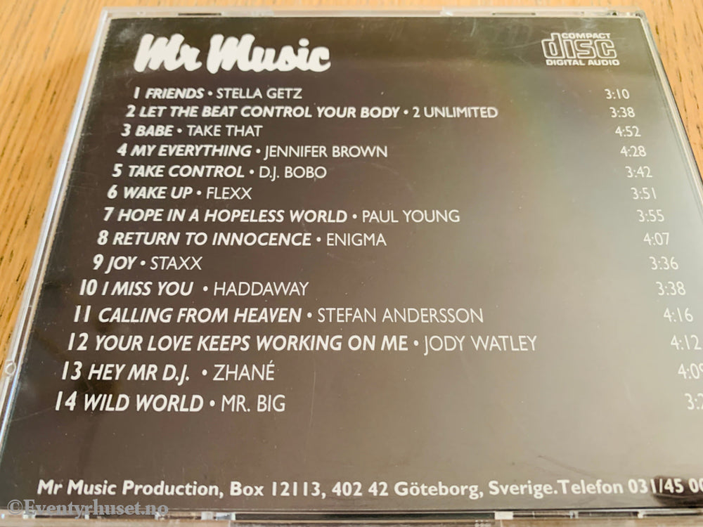 Various Artists – Mr Music Hits 1. 1992. CD.