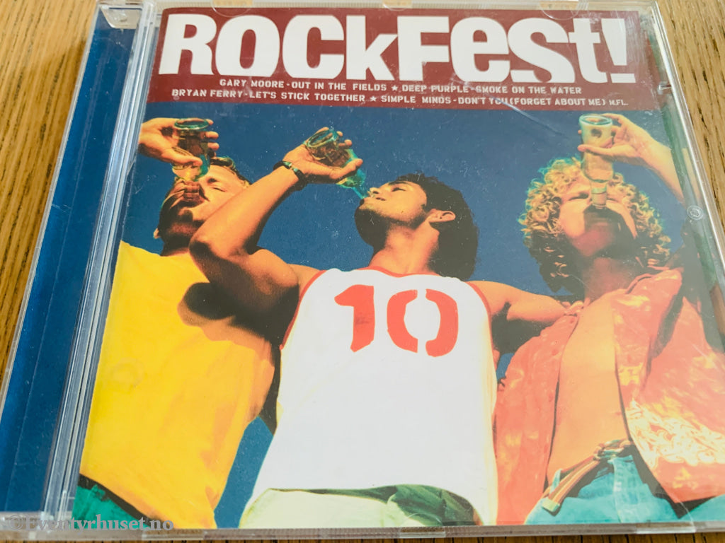 Various Artists – RockFest!. 1994. CD.