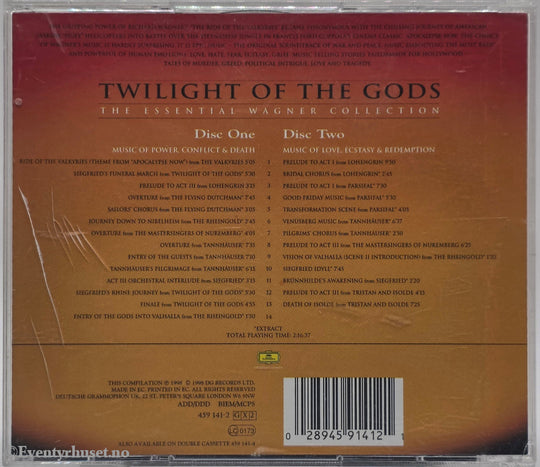 Various (Wagner). 2001. Twilight Of The Gods (The Essential Wagner Collection). CD.