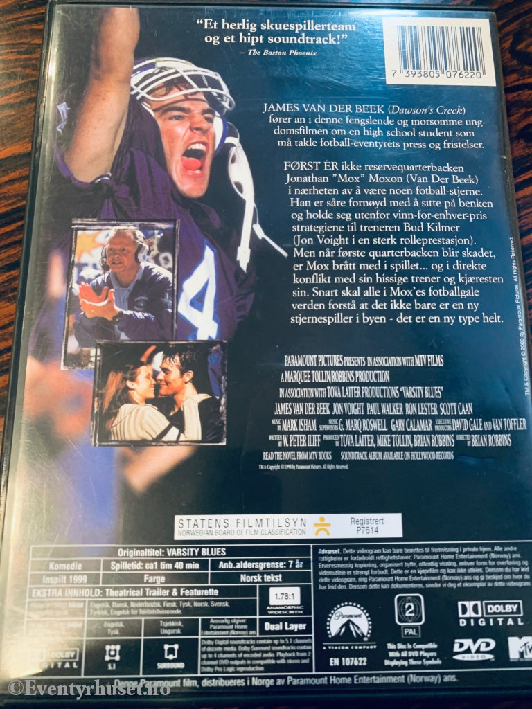 Varsity Blues. 1999. DVD. – Eventyrhuset