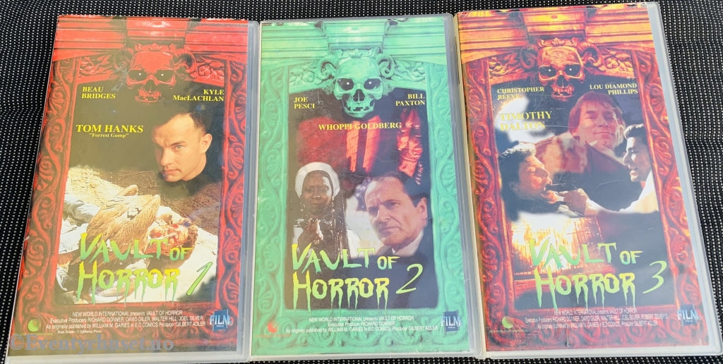 Vault Of Horror. Vol. 1-3. 1994. Vhs. Vhs