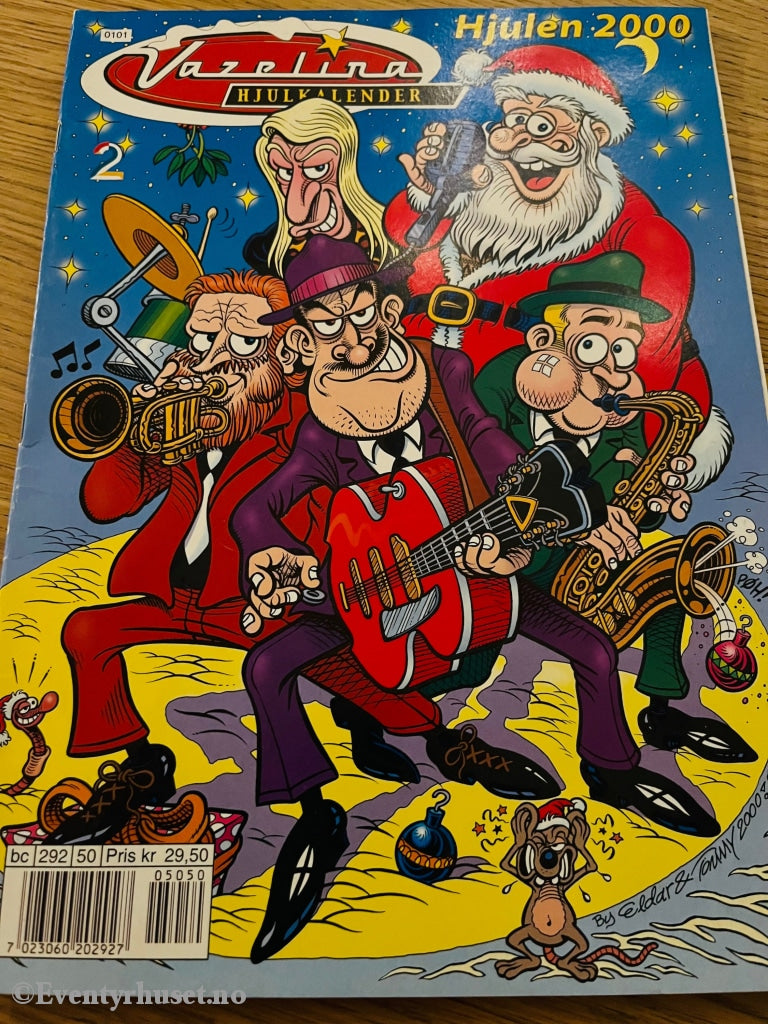 Vazelina Bilopphøggers. Hjulen 2000. Julehefter