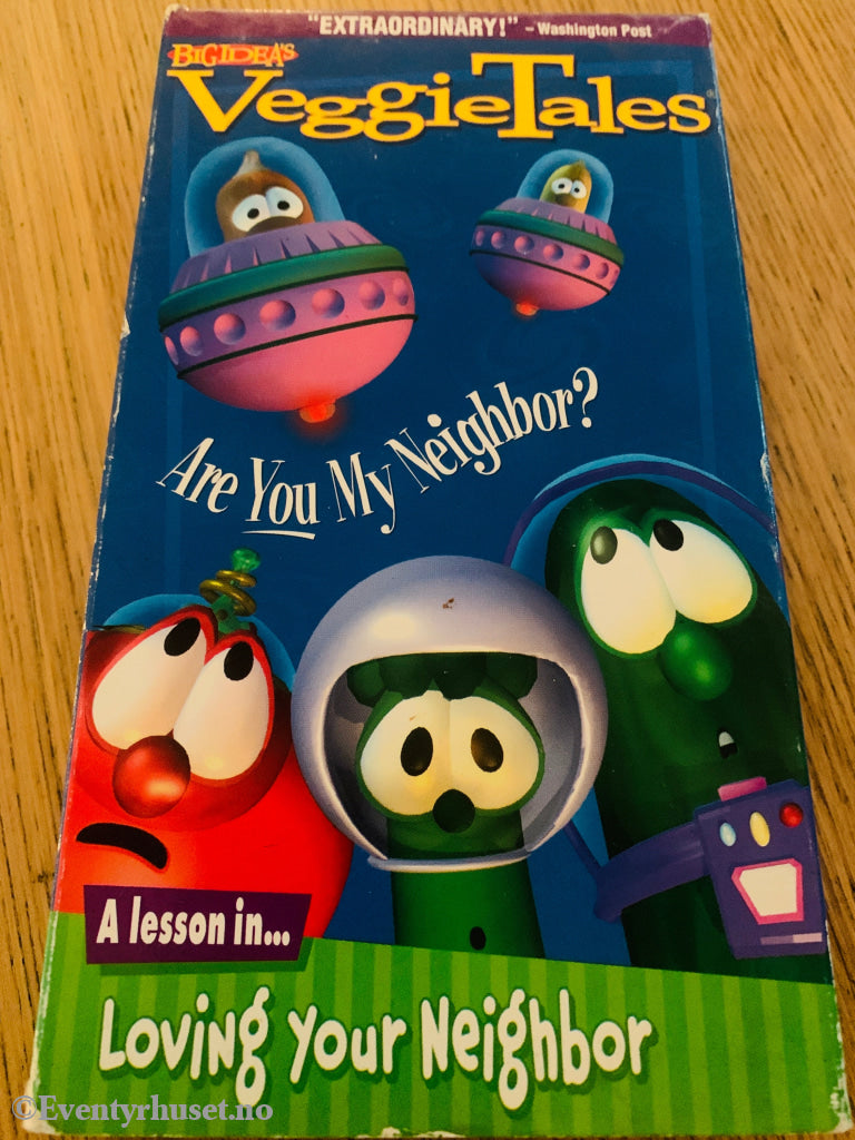 VeggieTales: Are You My Neighbor? 1995 VHS.