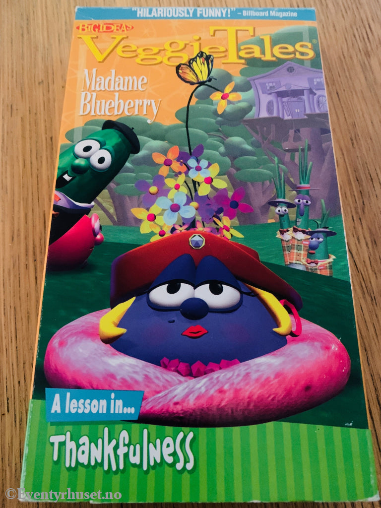 VeggieTales: Madame Blueberry 1998 VHS.