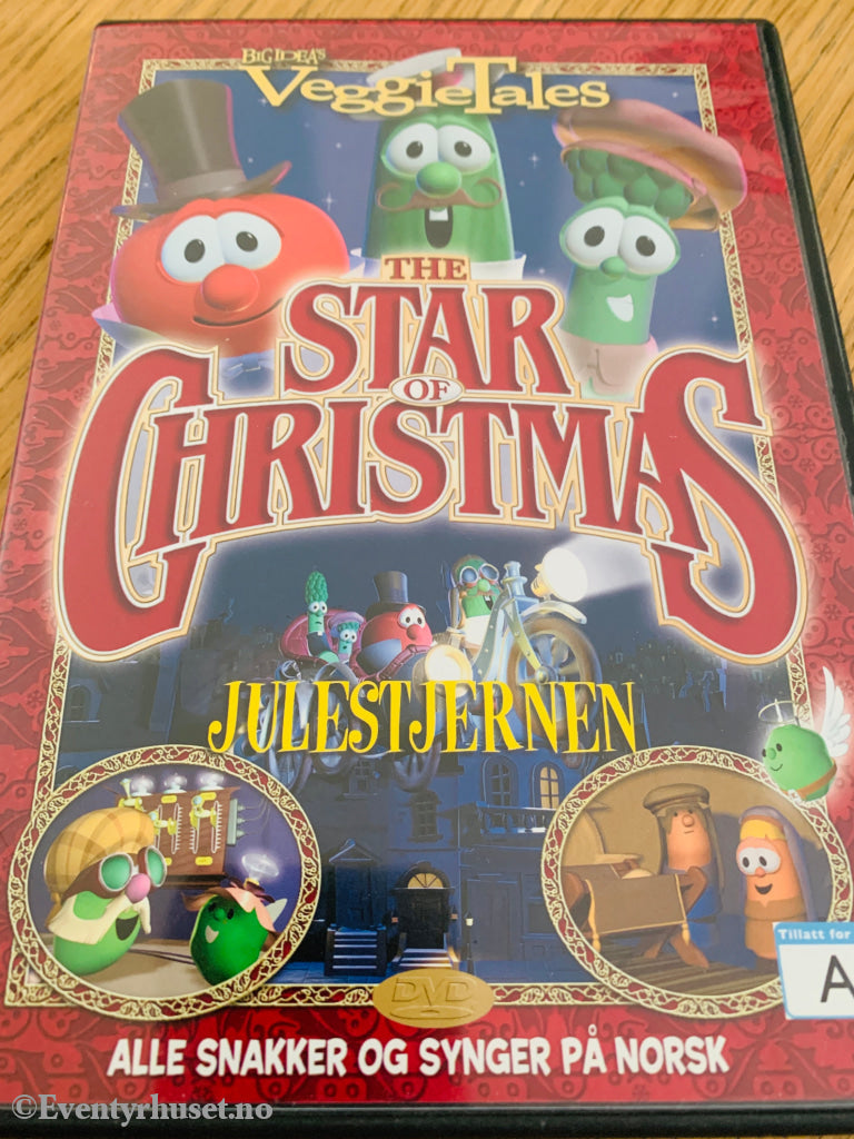 VeggieTales: The Star of Christmas – Julestjernen (2002). DVD.