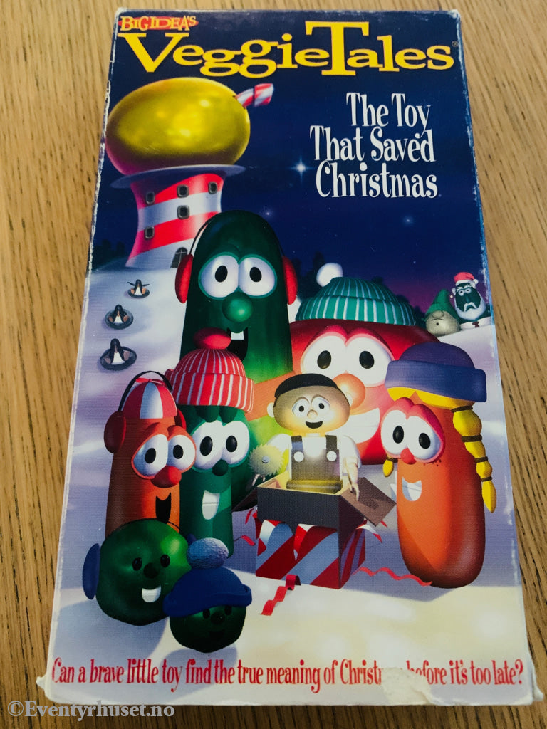 VeggieTales: The Toy That Saved Christmas 1996 VHS.