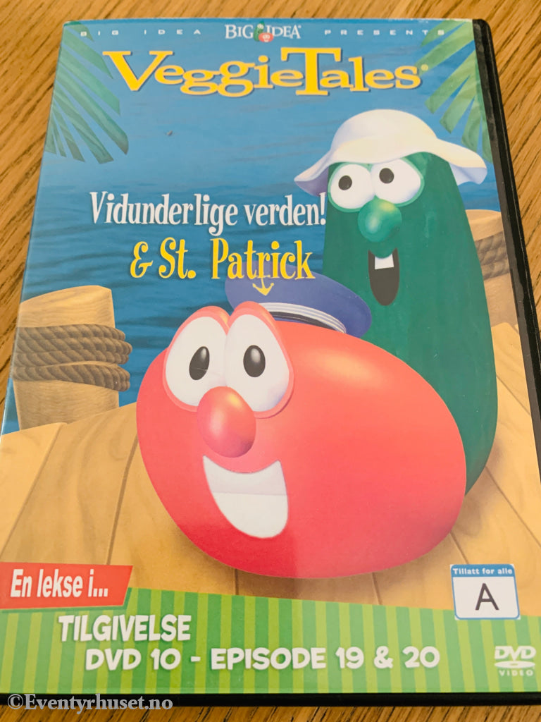 VeggieTales: Vidunderlige verden & St. Patrick (2003). DVD.