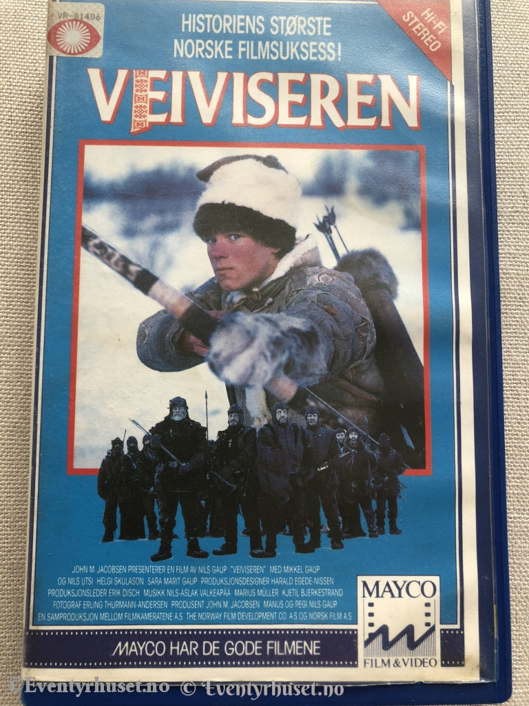 Veiviseren. 1987. Vhs Big Box.