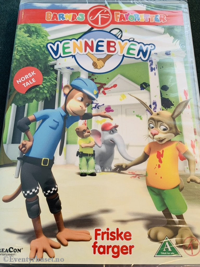 Vennebyen. Friske Farger. Dvd Ny I Plast!