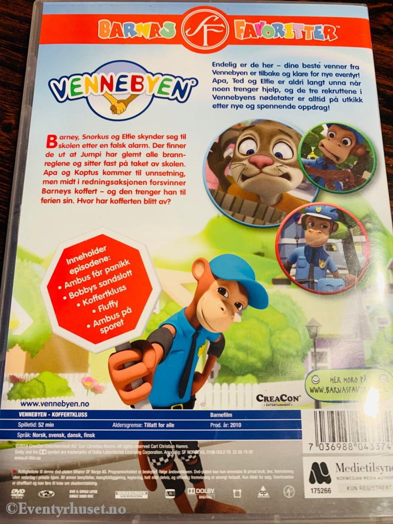 Vennebyen. Koffertkluss. 2010. Dvd. Dvd