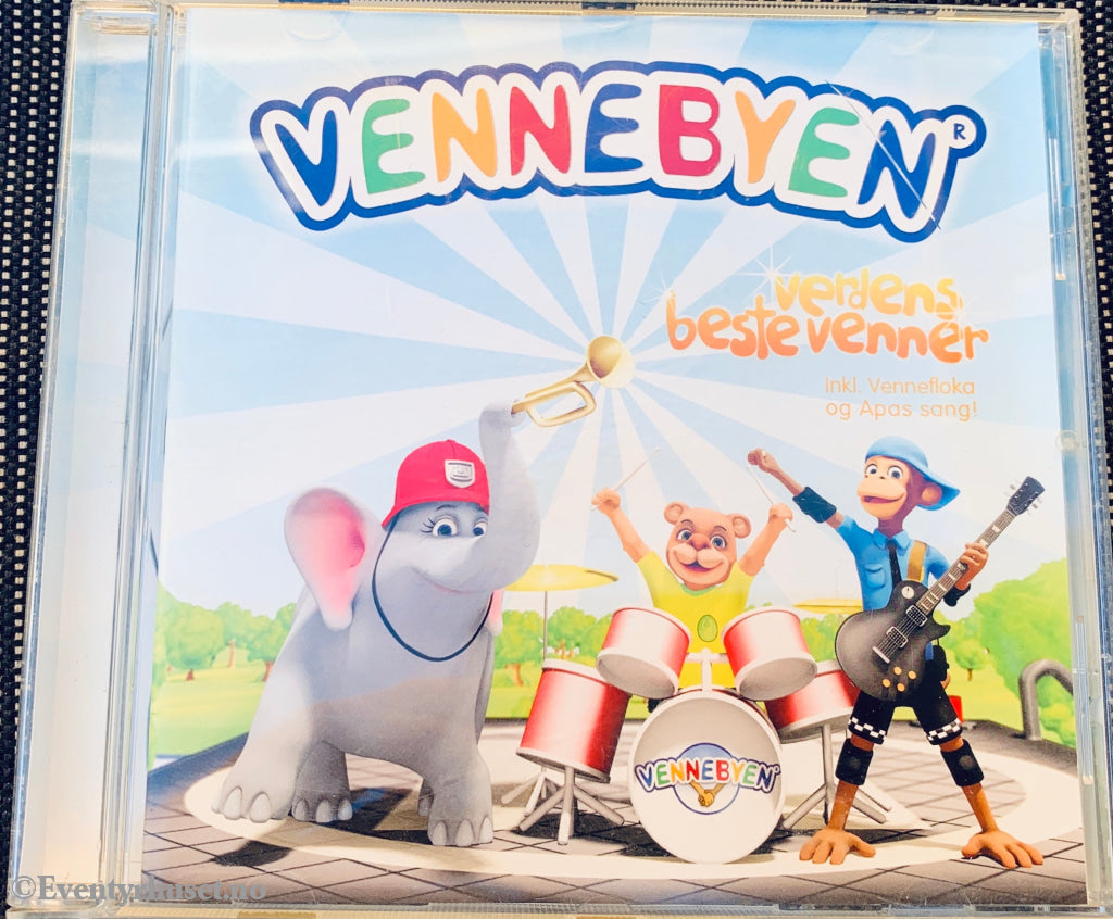 Vennebyen – Verdens beste venner. Barne-CD.